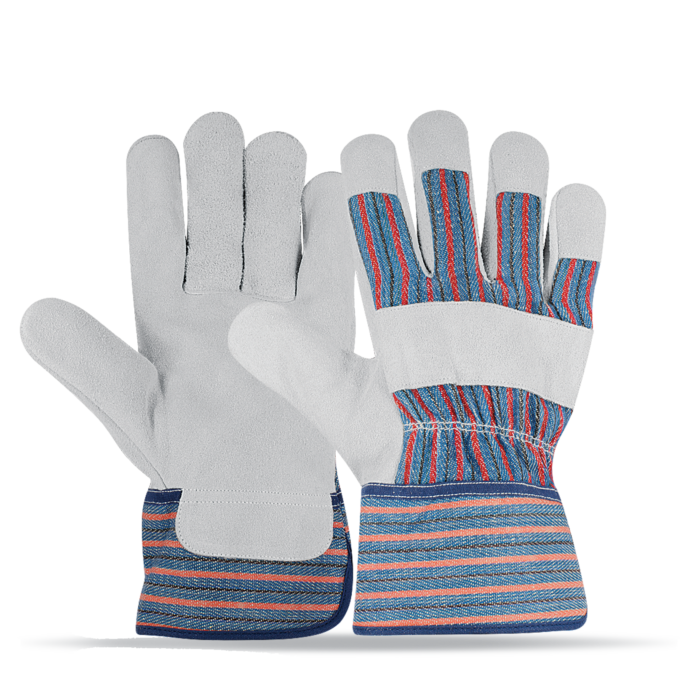 IronGrip Urban Jean Rigger leather safety glove by Subhan Safety, industrial work glove designed for durability, grip, and hand protection.