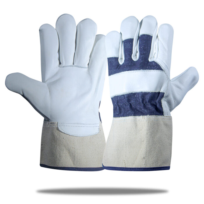 IronGrip Classic Grain Rigger leather safety glove by Subhan Safety, industrial work glove designed for durability, grip, and hand protection.