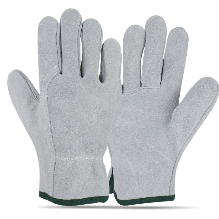 DriveMax ProSplit leather safety glove by Subhan Safety, industrial work glove designed for durability, grip, and hand protection.