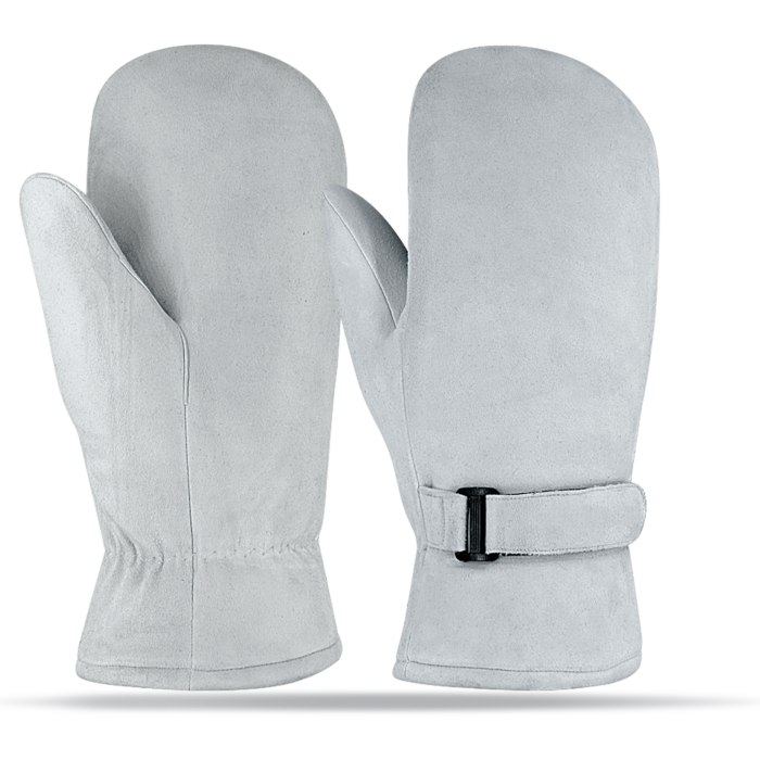 DualGuard Winter Pro leather safety glove by Subhan Safety, industrial work glove designed for durability, grip, and hand protection.