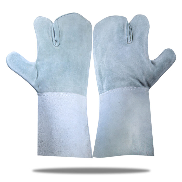 TriGuard 15 leather safety glove by Subhan Safety, industrial work glove designed for durability, grip, and hand protection.